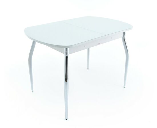 Стол Ривьера СВ, Стекло, Белый, изображение 6 | Интернет магазин мебели и декора LifeDekor