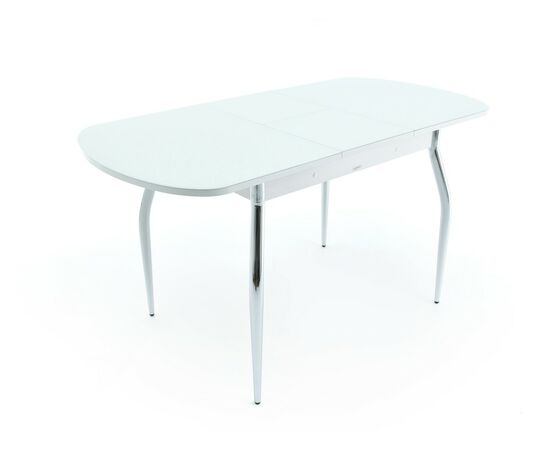 Стол Ривьера СВ, Стекло, Белый, изображение 7 | Интернет магазин мебели и декора LifeDekor