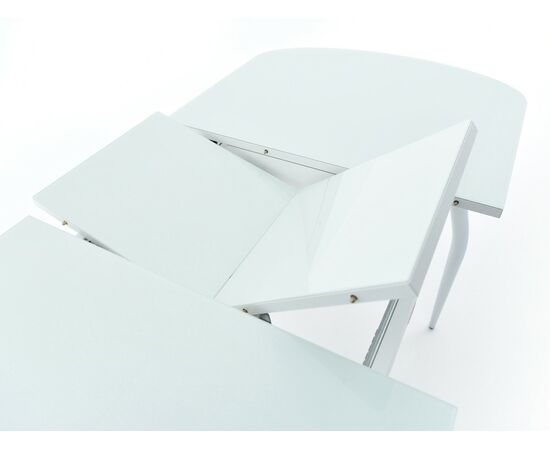 Стол Ривьера СВ, Стекло, Белый, изображение 8 | Интернет магазин мебели и декора LifeDekor