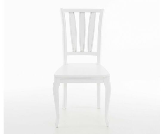 Стул Кабриоль Жесткий, Белый, изображение 12 | Интернет магазин мебели и декора LifeDekor