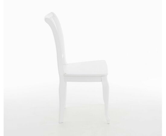Стул Кабриоль Жесткий, Белый, изображение 13 | Интернет магазин мебели и декора LifeDekor
