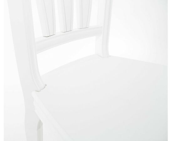 Стул Кабриоль Жесткий, Белый, изображение 17 | Интернет магазин мебели и декора LifeDekor