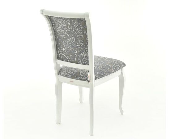 Стул Кабриоль, Белый с патиной серебро, изображение 17 | Интернет магазин мебели и декора LifeDekor