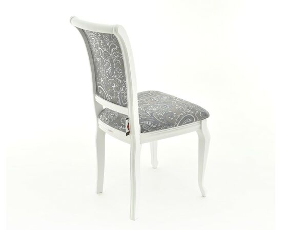 Стул Кабриоль, Белый с патиной серебро, изображение 18 | Интернет магазин мебели и декора LifeDekor