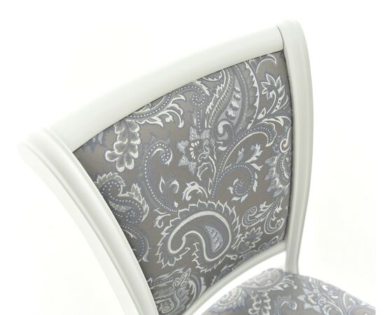 Стул Кабриоль, Белый с патиной серебро, изображение 19 | Интернет магазин мебели и декора LifeDekor