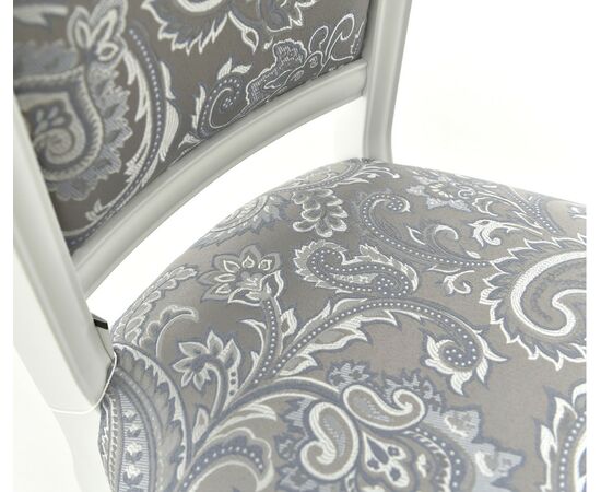 Стул Кабриоль, Белый с патиной серебро, изображение 20 | Интернет магазин мебели и декора LifeDekor