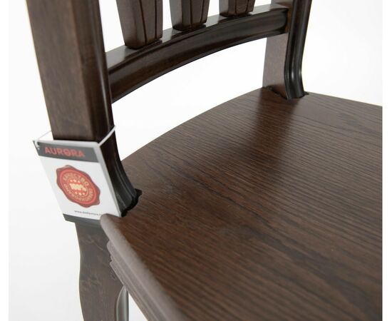 Стул Кабриоль, Жесткий, Орех темный, изображение 19 | Интернет магазин мебели и декора LifeDekor