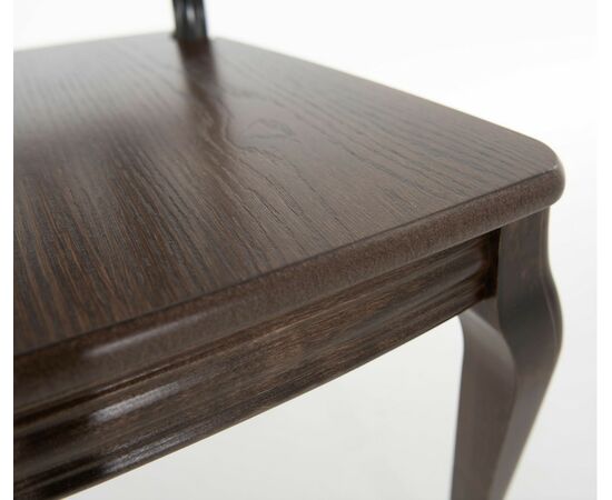 Стул Кабриоль, Жесткий, Орех темный, изображение 20 | Интернет магазин мебели и декора LifeDekor