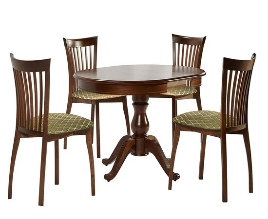 Стул Тулон, Темный орех/Призма 37/1, изображение 3 | Интернет магазин мебели и декора LifeDekor