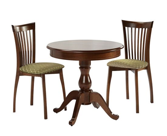 Стул Тулон, Темный орех/Призма 37/1, изображение 4 | Интернет магазин мебели и декора LifeDekor