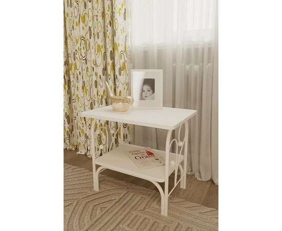 Прикроватная тумба МК-7, ММД 202,Белый, изображение 5 | Интернет магазин мебели и декора LifeDekor