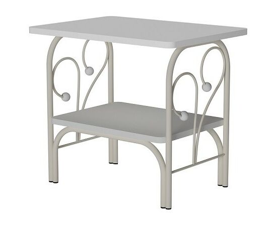 Прикроватная тумба МК-7, ММД 202,Белый, изображение 2 | Интернет магазин мебели и декора LifeDekor