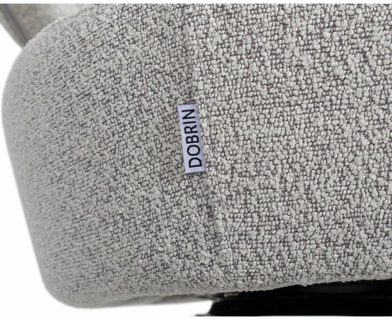 Стул обеденный DOBRIN BOSCO, светло-серый букле (UF995-02), бежевые ножки, Вариант: светло-серый букле (UF995-02), бежевые ножки, изображение 9 | Интернет магазин мебели и декора LifeDekor