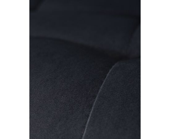 Набор 4 шт Стул обеденный DOBRIN CHILLY, Черный Holland 75, основание белое, Вариант: Черный Holland 75, основание белое, изображение 3 | Интернет магазин мебели и декора LifeDekor